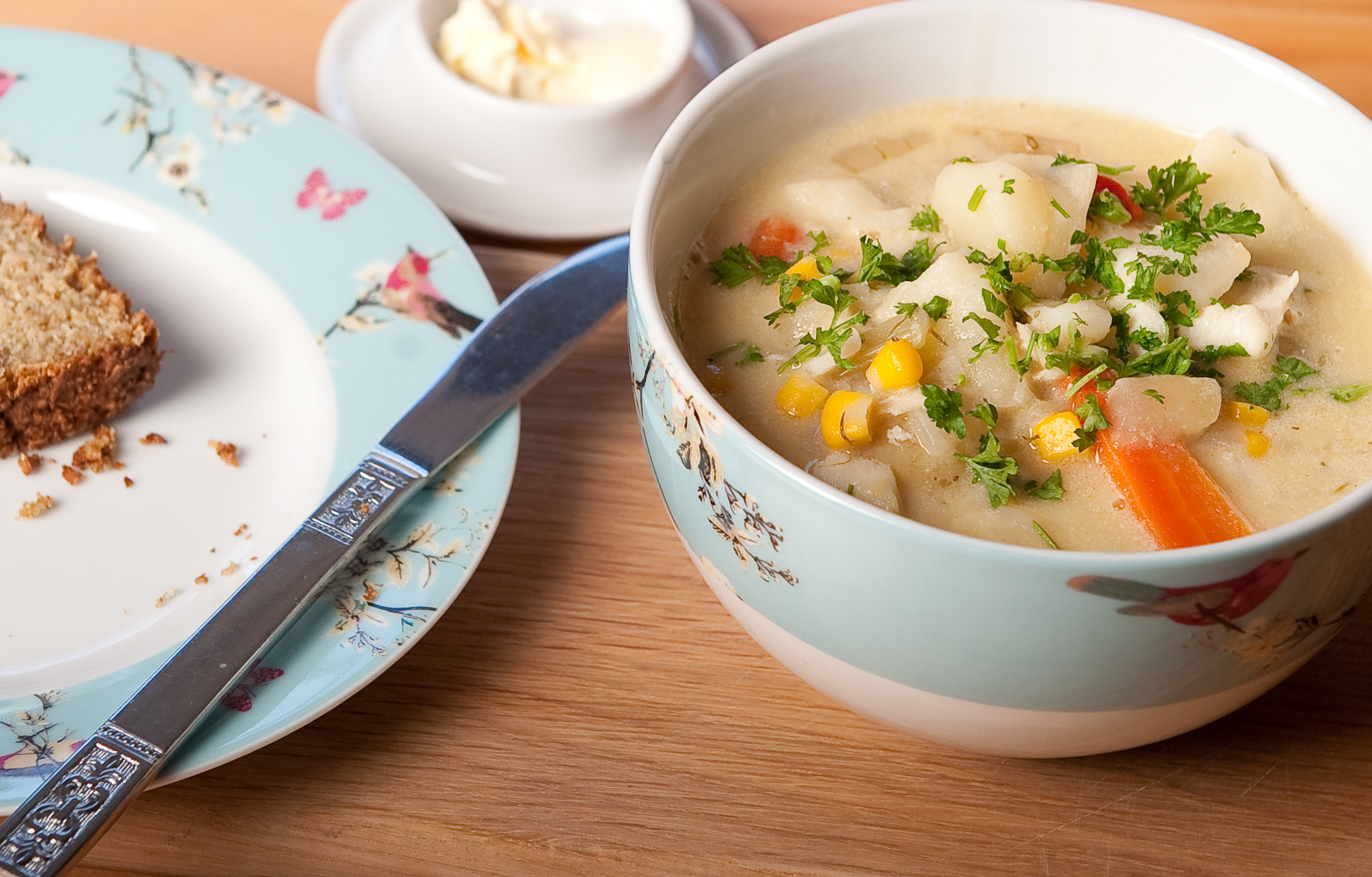 Summer Chowder with a Twist Recipe